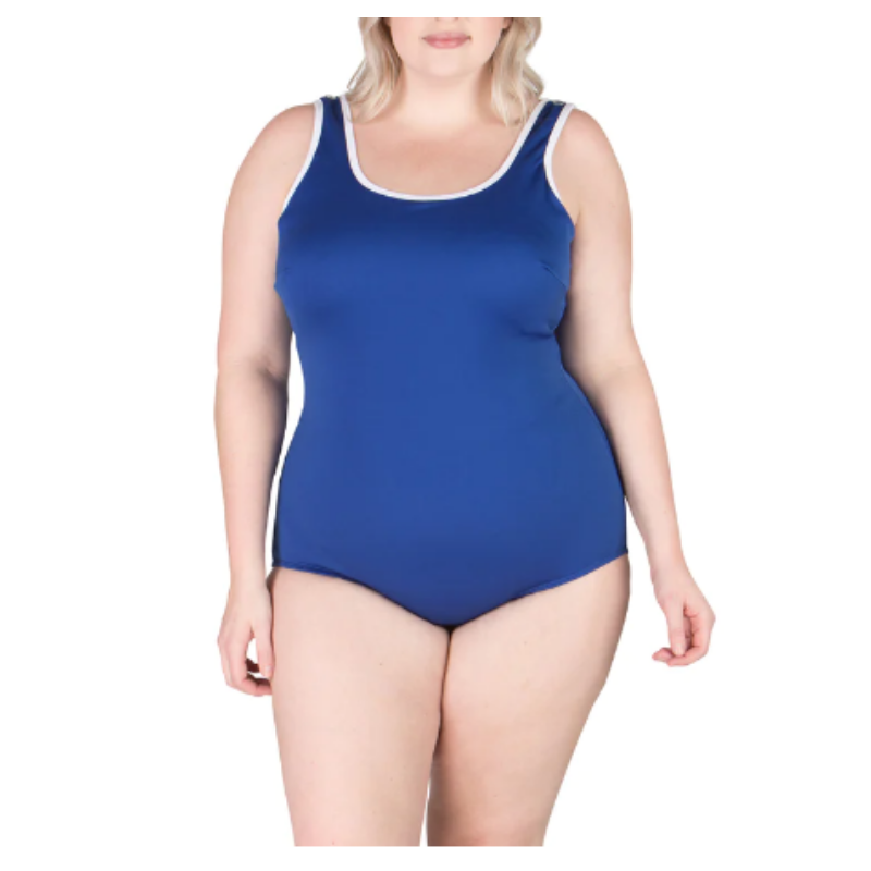 Swim de maillot de taille en une seule-pièce en polyester