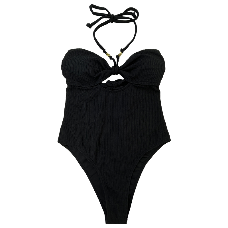 Tube top halterneck creux de maillot de bain