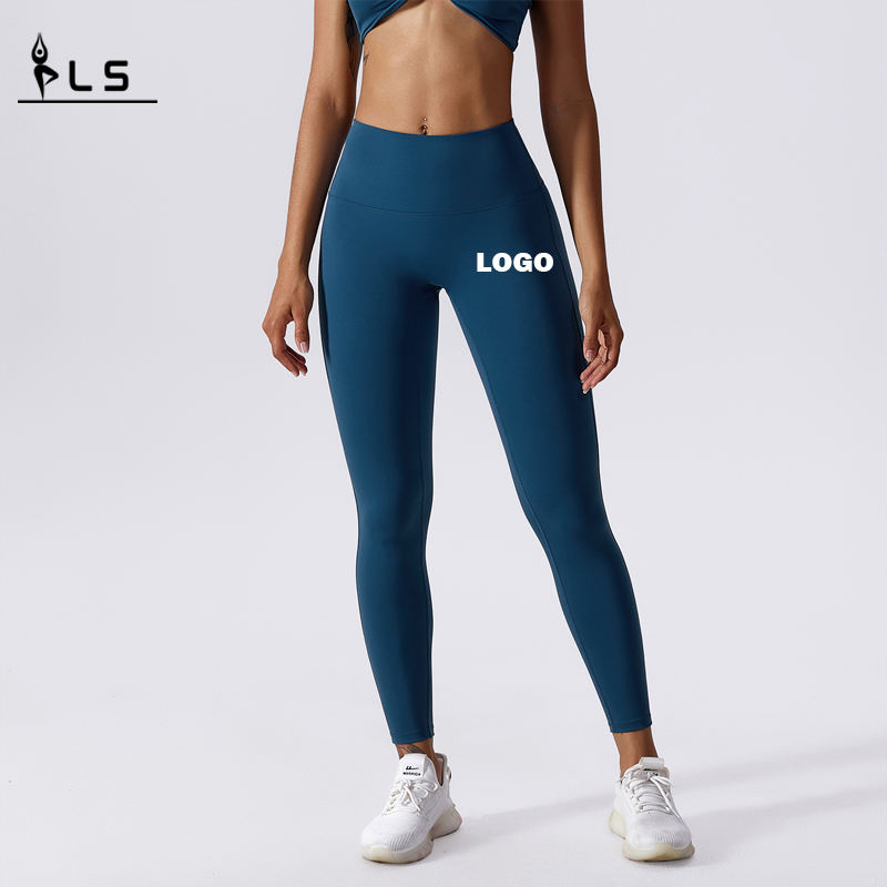 SC101112 Stretch Compression Soupne Samers Running Yoga Legging mais soulevez la taille haute sport féminin de gymnase Pantalon de yoga leggings de butin