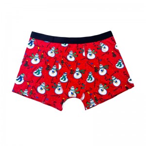 Vente chaude en gros, Boxer des hommes gais personnalisés avec des hommes logo personnalisés sous-vêtements sexy